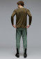 náhľad Pánske tričko Oakley Maven Scrub Elite Ls Jersey Army Green 7CE