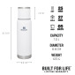 náhľad Termoska Stanley The Adventure To-Go Bottle 1 L/1.1qt Frost