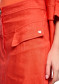 náhľad Dámska sukňa Marc Cain AC 71.31 W70 Skirt Bright Tomato 223