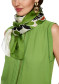 náhľad Dámska šatka Marc Cain AC B4.15 Z26 Scarf Garden Green 526