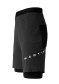 náhľad Pánske kraťasy Martini Hillclimb 2in1 Shorts M Black/Black 110/110