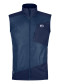 náhľad Pánska vesta Ortovox Trace Windbreaker Vest M Blue Nunatak