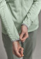 náhľad Dámska mikina Ortovox Fleece Light Grid Jacket W Green Acid