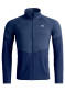 náhľad Pánska mikina Ortovox Fleece Light Grid Hoody M Deep Ocean
