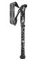 náhľad Leki Skysolo FX Carbon, neonorange-white-black, 120 - 140 cm