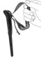 náhľad Trekové palice Leki Skytera Carbon Lite, white-black-neonorange, 100 - 135 cm