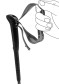 náhľad Leki Skytera Lite, black-white-neonorange, 100 - 135 cm