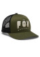 náhľad Šiltovka Fox Block Mesh Trucker Hat Army