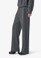 náhľad Dámske nohavice Sportalm Evienne 650449 Grey Melange Dark (58)