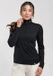 náhľad Dámsky rolák Kjus Women Feel Midlayer Half-Zip, Black