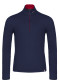 náhľad Pánsky rolák Kjus Men Feel Midlayer Half-Zip, KJUS Navy/Chili