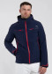 náhľad Pánska bunda Kjus Men Formula Jacket, KJUS Navy/Chili