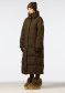 náhľad Dámsky kabát Goldbergh Fuyu Jacket Army