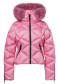 náhľad Dámska bunda Goldbergh Harumi Ski Jacket Faux Border Pink Cosmos