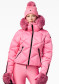 náhľad Dámska bunda Goldbergh Harumi Ski Jacket Faux Border Pink Cosmos
