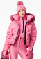 náhľad Dámska bunda Goldbergh Harumi Ski Jacket Faux Border Pink Cosmos