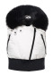 náhľad Dámska vesta Goldbergh Reiya Bodywarmer Faux Border Snow White
