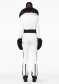 náhľad Dámska vesta Goldbergh Reiya Bodywarmer Faux Border Snow White