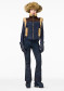náhľad Dámska vesta Goldbergh Aya Bodywarmer Raw Denim
