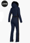 náhľad Dámska kombinéza Goldbergh Parry Long Ski Suit Faux Border French Blue