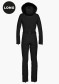 náhľad Dámska kombinéza Goldbergh Parry Long Ski Suit Faux Border Black