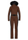 náhľad Dámska kombinéza Goldbergh Parry Long Ski Suit Faux Border Deep Mocha
