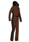 náhľad Dámska kombinéza Goldbergh Parry Long Ski Suit Faux Border Deep Mocha