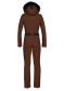 náhľad Dámska kombinéza Goldbergh Parry Long Ski Suit Faux Border Deep Mocha