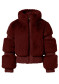 náhľad Dámska bunda Goldbergh Furry Ski Jacket Vino Rosso