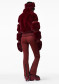 náhľad Dámska bunda Goldbergh Furry Ski Jacket Vino Rosso