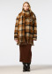 náhľad Dámsky šál Goldbergh Akiko Scarf Deep Mocha