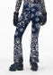 náhľad Dámske nohavice Goldbergh Shiro Ski Pants Bandana Paisley Blue