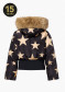náhľad Dámska bunda Goldbergh Shinnen Ski Jacket Faux Border Black/Gold