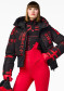 náhľad Dámska bunda Goldbergh Gaito Ski Jacket Street Signs Black/Red