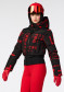 náhľad Dámska bunda Goldbergh Gaito Ski Jacket Street Signs Black/Red