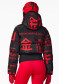 náhľad Dámska bunda Goldbergh Gaito Ski Jacket Street Signs Black/Red