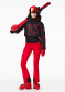 náhľad Dámska bunda Goldbergh Gaito Ski Jacket Street Signs Black/Red