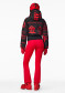 náhľad Dámska bunda Goldbergh Gaito Ski Jacket Street Signs Black/Red