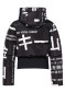 náhľad Dámska bunda Goldbergh Gaito Ski Jacket Street Signs Black/White