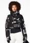 náhľad Dámska bunda Goldbergh Gaito Ski Jacket Street Signs Black/White