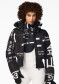 náhľad Dámska bunda Goldbergh Gaito Ski Jacket Street Signs Black/White