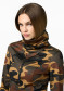 náhľad Dámsky nákrčník Goldbergh Sendai Neckwarmer Army Print