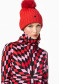 náhľad Dámsky nákrčník Goldbergh Noa Neckwarmer Spiral Chess Red