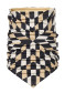 náhľad Dámsky nákrčník Goldbergh Noa Neckwarmer Spiral Chess Gold
