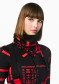 náhľad Dámsky rolák Goldbergh Misato Ski Pully Street Signs Black/Red