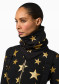 náhľad Dámsky nákrčník Goldbergh Anzu Neckwarmer Black/Gold