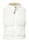 náhľad Dámska vesta Goldbergh Chic Bodywarmer Faux Snow White