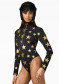 náhľad Dámske body Goldbergh Emiri Ski Body Black/Gold