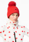 náhľad Dámsky nákrčník Goldbergh Kouki Neckwarmer Flame/White