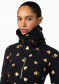 náhľad Dámsky nákrčník Goldbergh Kouki Neckwarmer Black/Gold